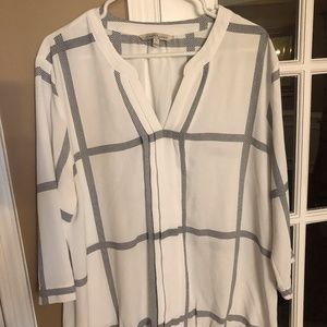 41 Hawthorn Collarless Blouse